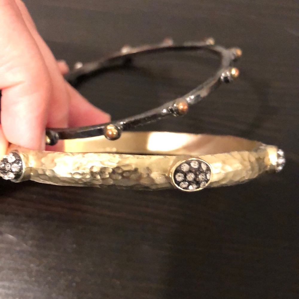2 bangle bracelets